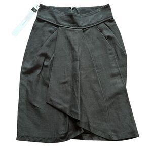 Sita Murt Black Cotton Blend Short Skirt NWT Size 38